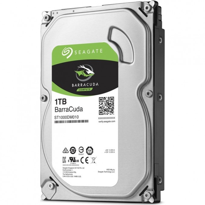 Жесткий диск SEAGATE BARRACUDA 3.5" 1.0 TB SATA III 64 MB ST1000DM010 Жесткий диск SEAGATE BARRACUDA 3.5" 1.0 TB SATA III 64 MB ST1000DM010