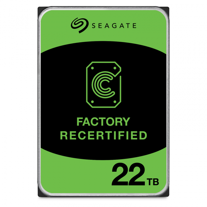 Жесткий диск SEAGATE SATA-III 20TB FACTORY RECERTIFIED SERVER EXOS 512E (7200rpm) 512Mb 3.5" ST20000NM004C