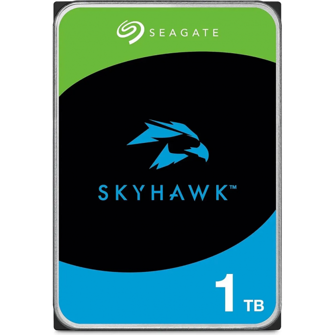 Жесткий диск SEAGATE SKYHAWK , 1ТБ, HDD, SATA III, 3.5" ST1000VX013 Жесткий диск SEAGATE SKYHAWK , 1ТБ, HDD, SATA III, 3.5" ST1000VX013