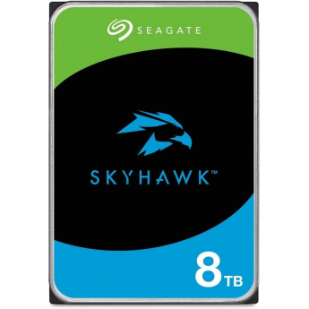 Жесткий диск SEAGATE SKYHAWK ST8000VX010, 8ТБ, HDD, SATA III, 3.5"